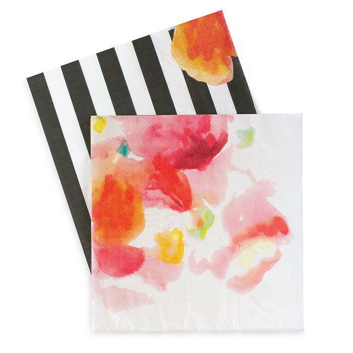 Floral Napkins for Kate Spade or Retirement Party