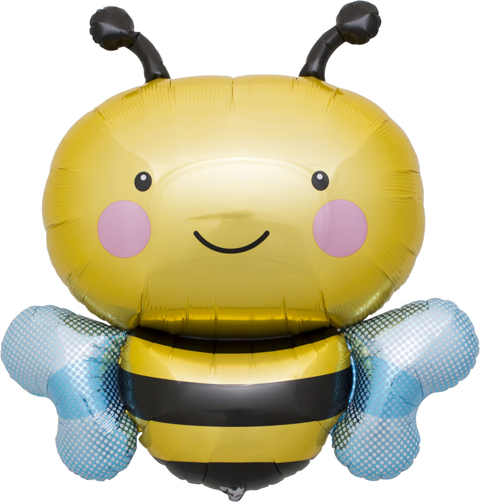 Bumble Bee Balloon for a What Will it Be Party or a Bee Birthday Party