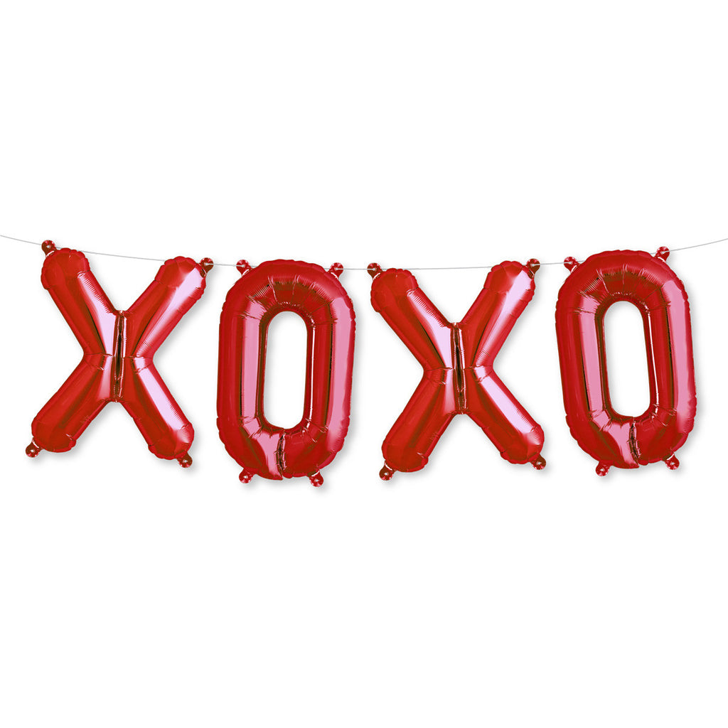 Red XOXO Banner perfect for Valentine's Day