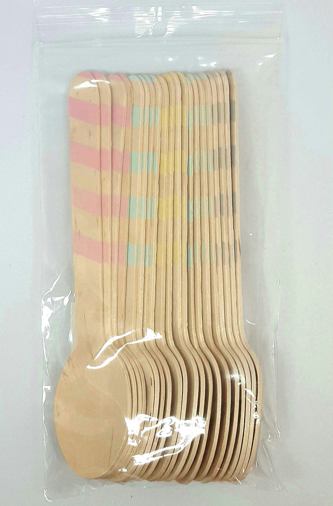 Pastel Wooden Spoons