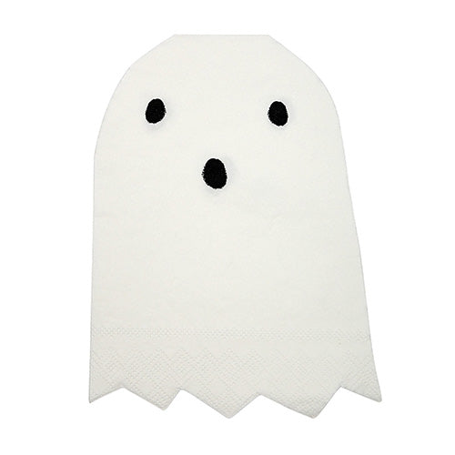 Ghost Napkins for Kid's Halloween Party