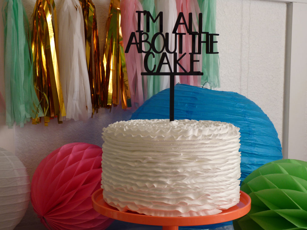 Tween Party Cake Topper