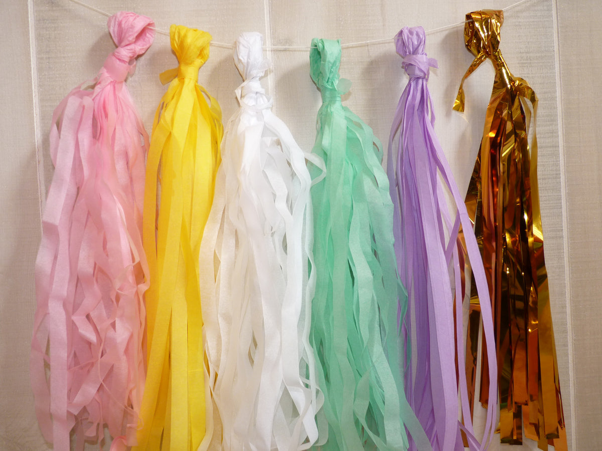 Tissue Banners- Pixie Dust Party Spot – Posh and Grace