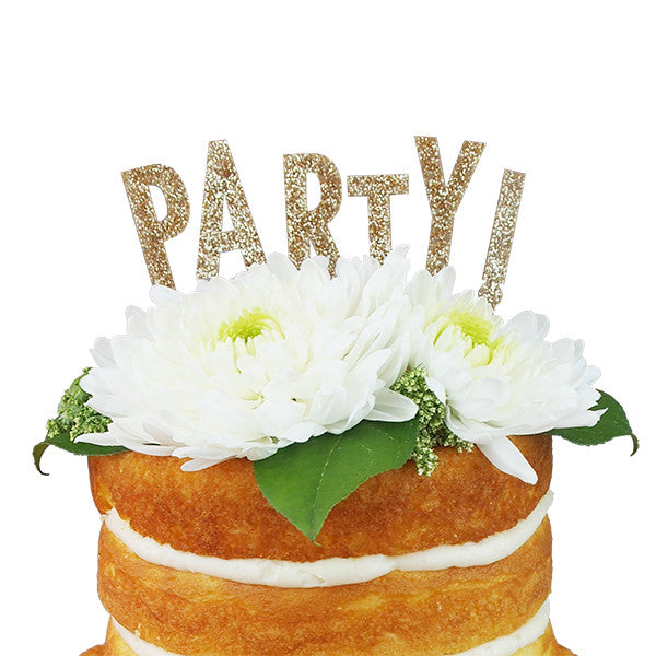 Party Cake Topper