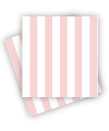Pink and White Striped Napkins for Pink Party Supplies & Decorations