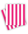 Hot Pink Striped Napkins