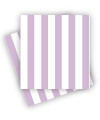 Lavender Purple Striped Napkins