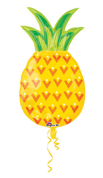 Pineapple Balloon for a Fruit Themed Tropical Party